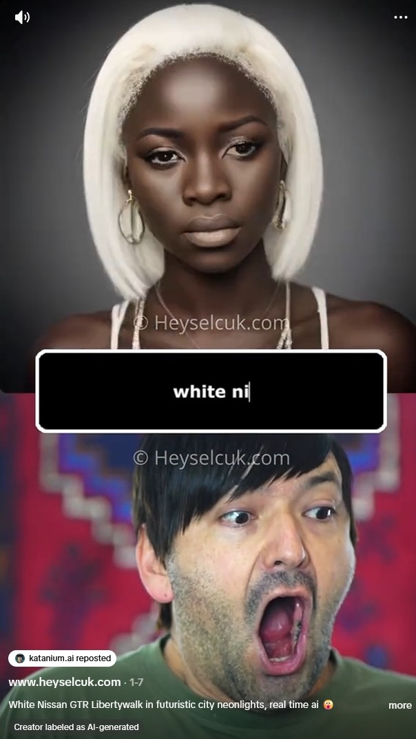 White Nissan GTR – 43M Views Viral TikTok Video by Heyselcuk
